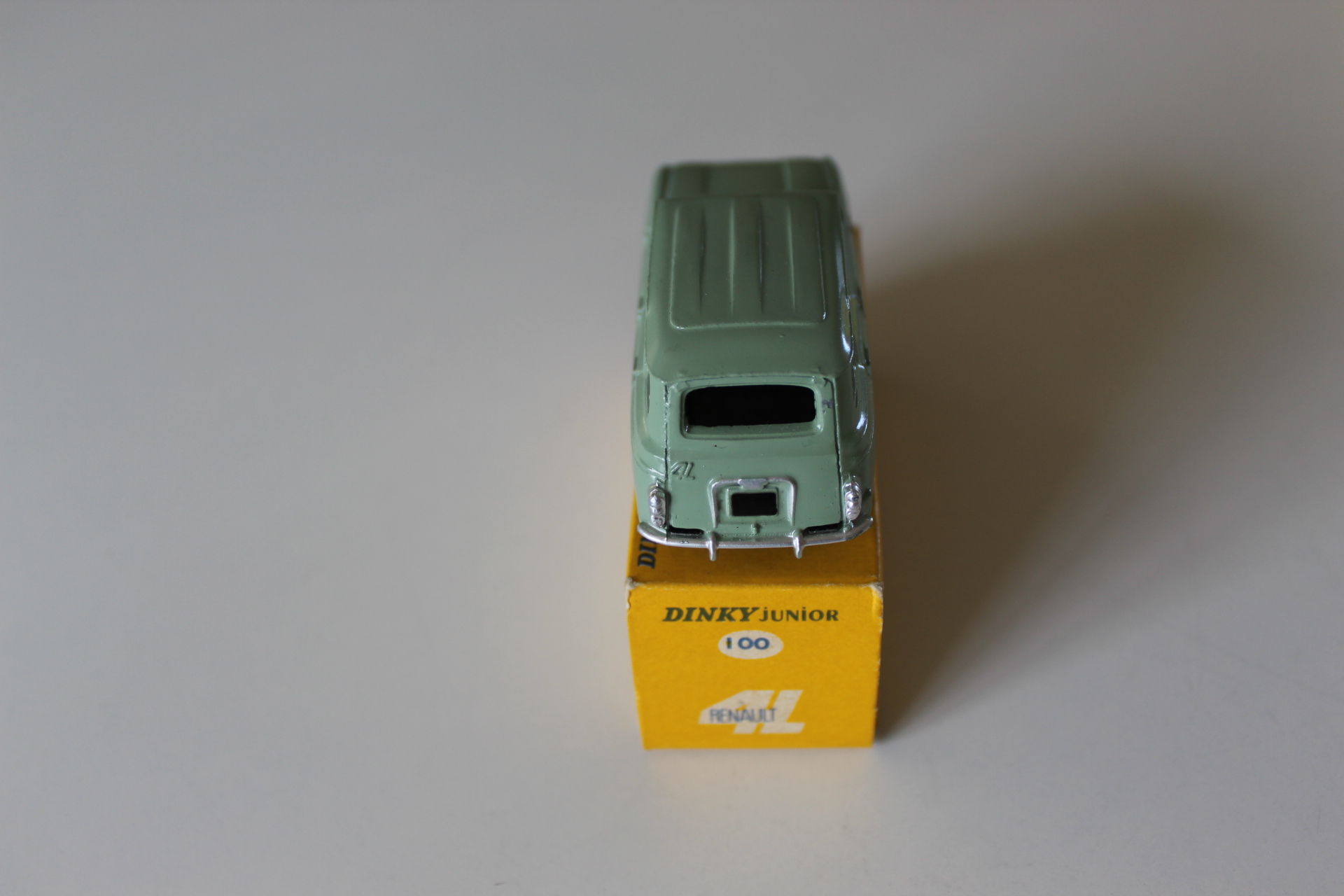renault 4 french dinky toys junior 100 back