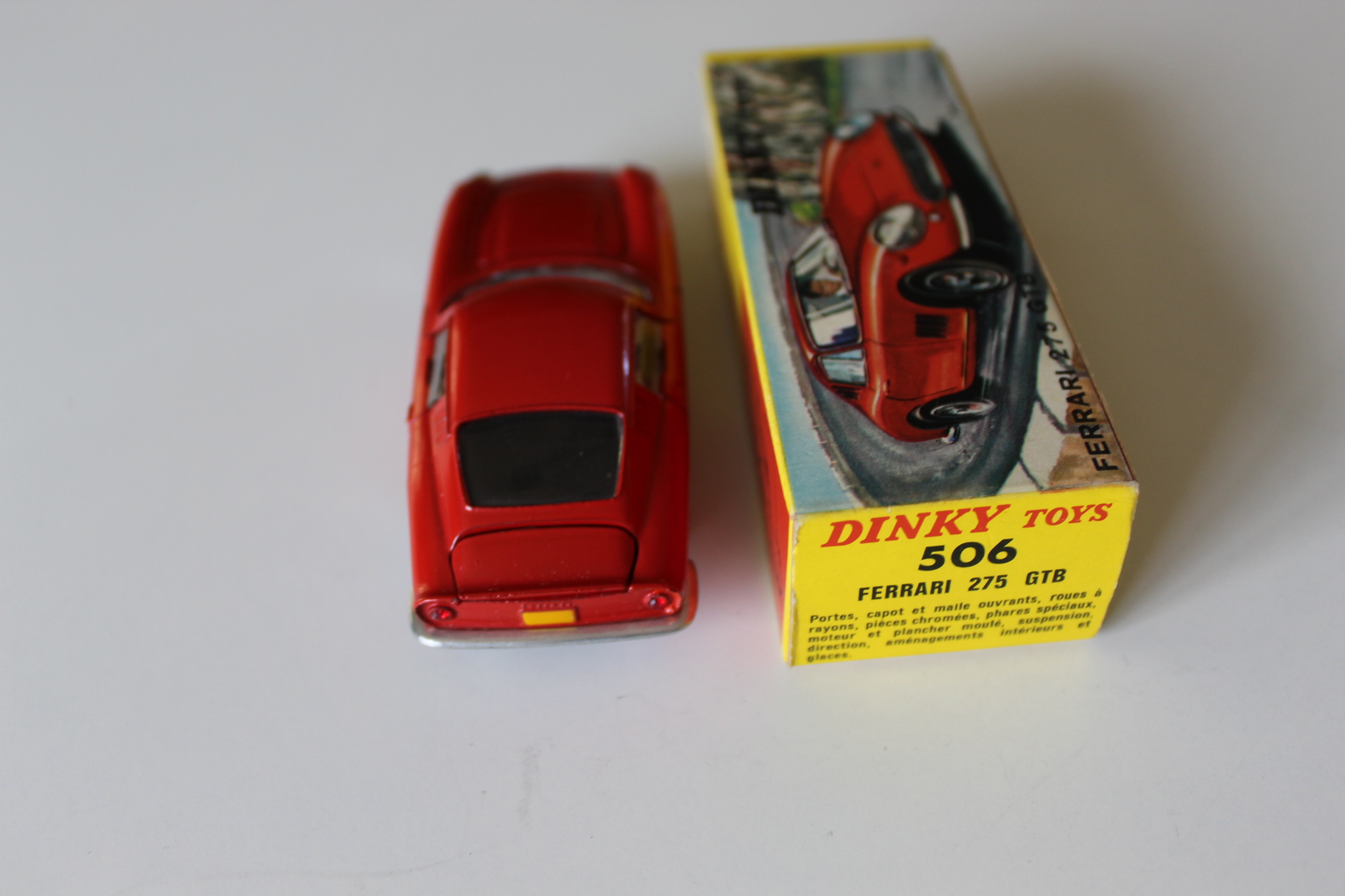 ferrari 275gts french dinky toys 506 back