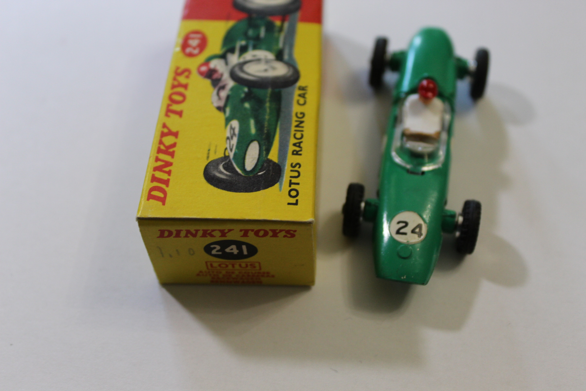 lotus racing car dinky toys 241 front