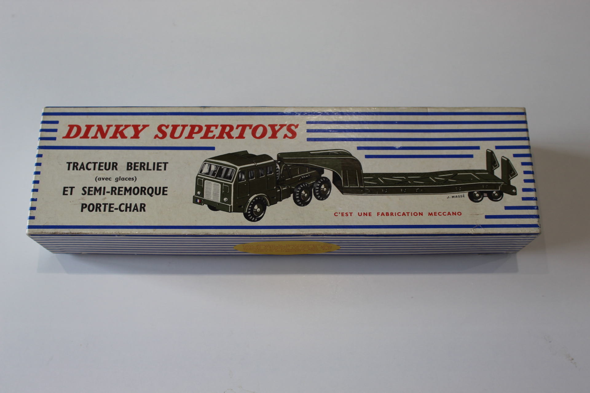 berliet tank transporter french dinky toys 890
