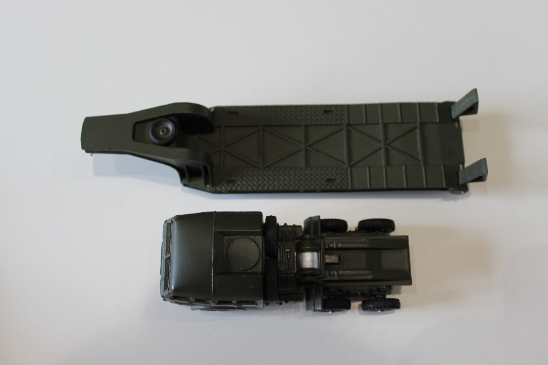 berliet tank transporter french dinky toys 890 top