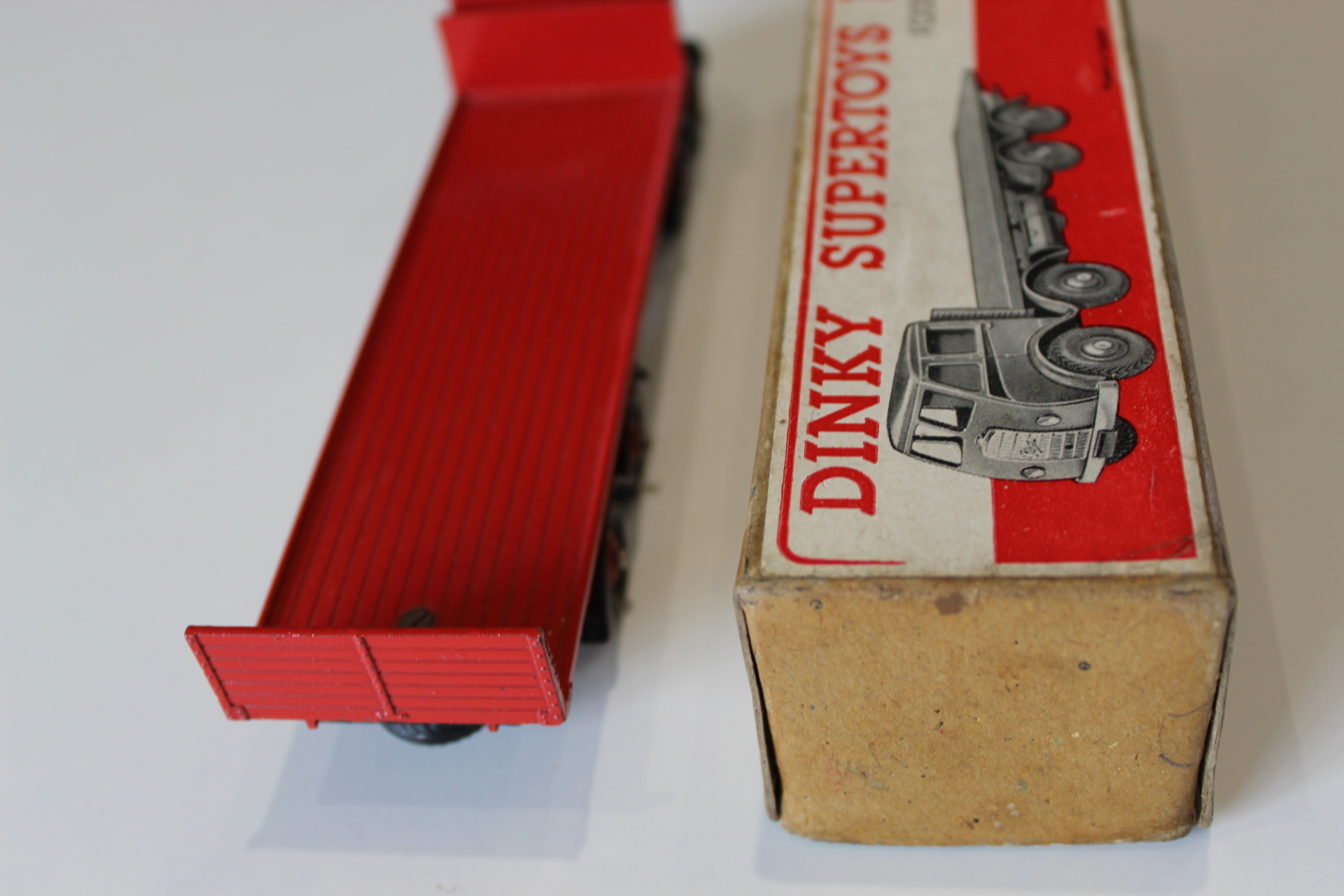 foden 1st cab tailboard dinky toys 503 back