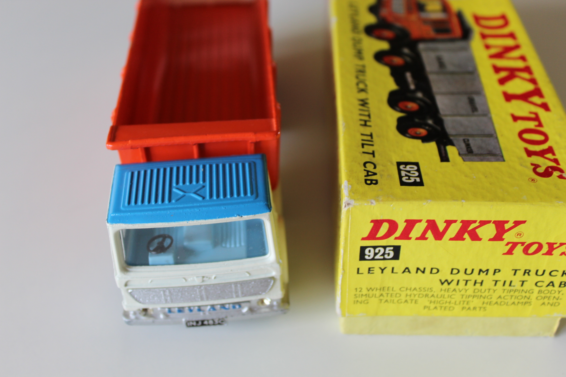leyland dump truck dinky toys 925 front