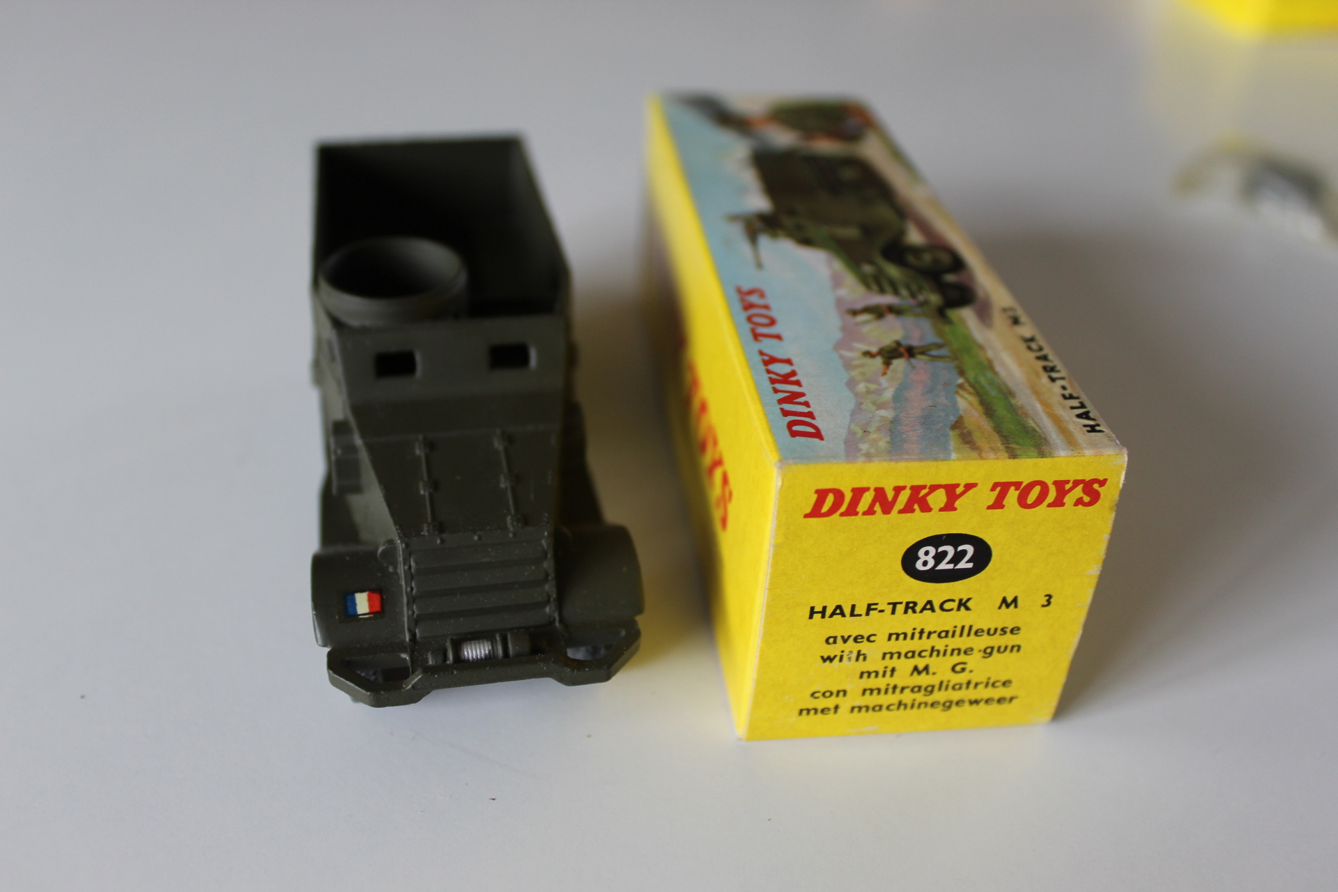 half track m3 french dinky toys 822 front