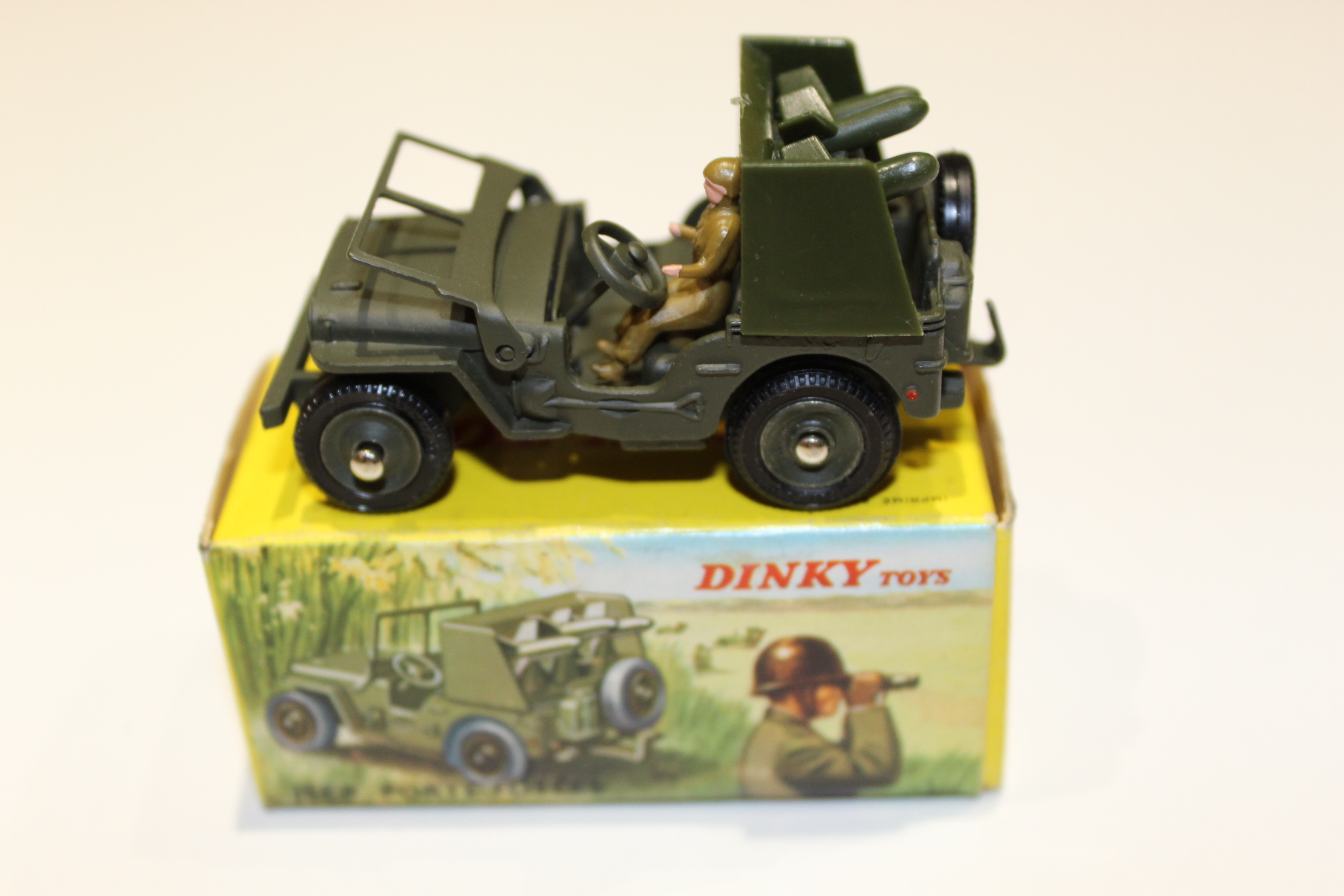 jeep ss10 missile launcher french dinky toys 828