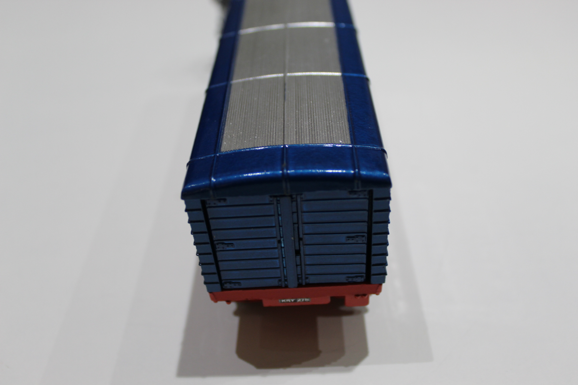 ford tilt articulated lorry express services. corgi toys 1137 back